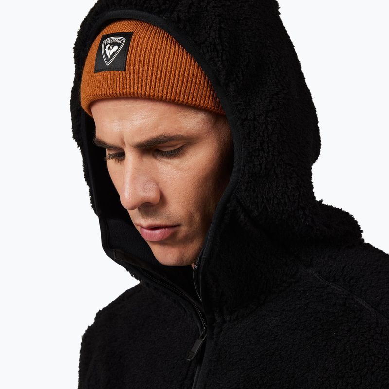 Bluza polarowa męska Rossignol Alltrack Anorak Fleece black 5