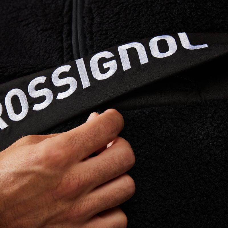 Bluza męska Rossignol Alltrack Anorak Fleece black 7