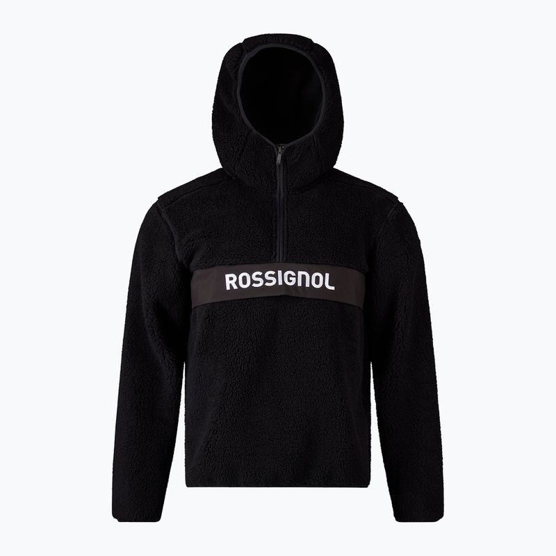 Bluza męska Rossignol Alltrack Anorak Fleece black 8