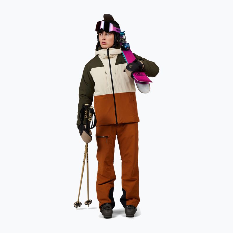 Bluza polarowa męska Rossignol Alltrack Anorak Fleece olive shadow 2