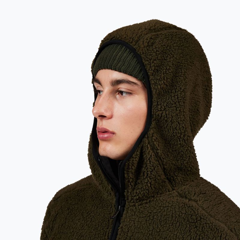 Bluza polarowa męska Rossignol Alltrack Anorak Fleece olive shadow 5