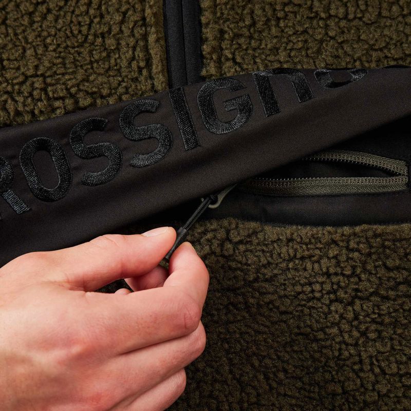 Bluza polarowa męska Rossignol Alltrack Anorak Fleece olive shadow 7