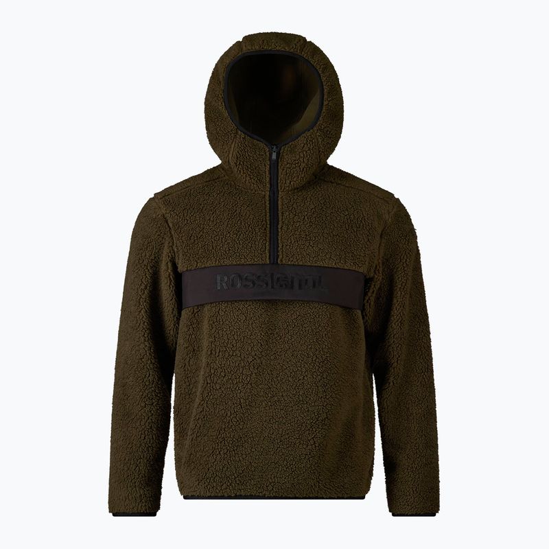 Bluza polarowa męska Rossignol Alltrack Anorak Fleece olive shadow 8