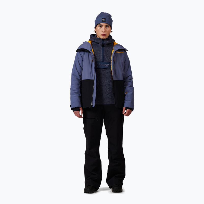 Bluza polarowa męska Rossignol Alltrack Anorak Fleece true night blue 2