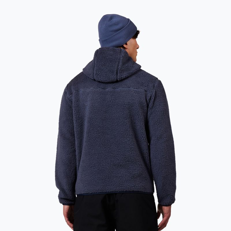 Bluza polarowa męska Rossignol Alltrack Anorak Fleece true night blue 3
