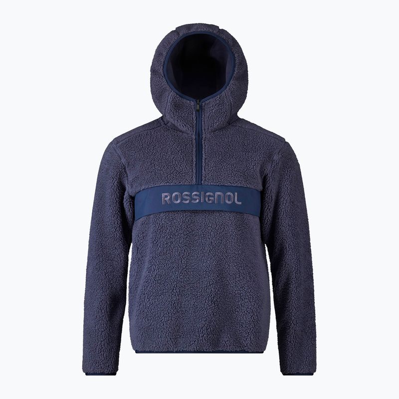 Bluza męska Rossignol Alltrack Anorak Fleece true night blue 8