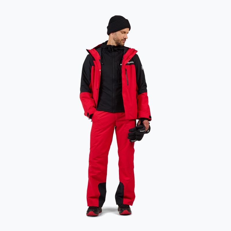 Spodnie narciarskie męskie Rossignol Insulated Ski sports red 2