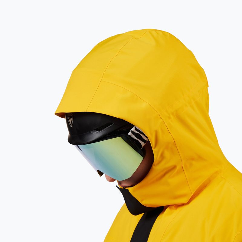 Kurtka narciarska męska Rossignol Desafio 2L Shell saffron ylw 5