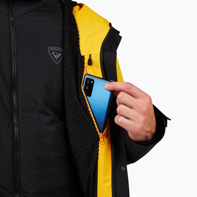 Kurtka narciarska męska Rossignol Desafio 2L Shell saffron ylw 17