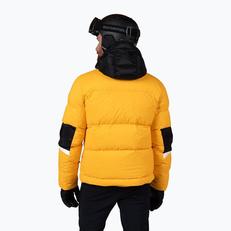Kurtka narciarska męska Rossignol Daille Down saffron ylw 3