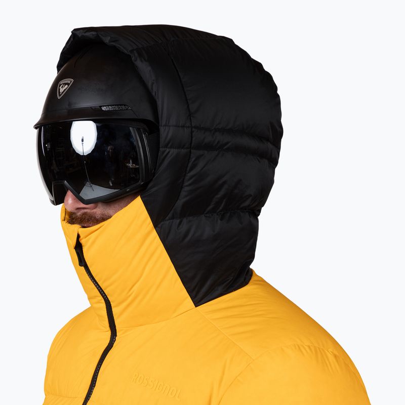 Kurtka narciarska męska Rossignol Daille Down saffron ylw 5