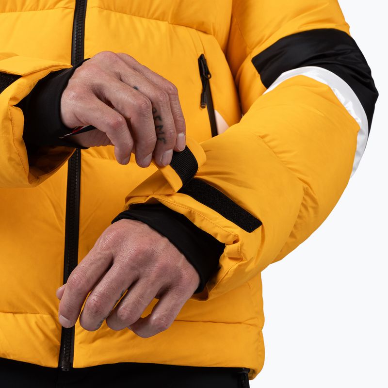 Kurtka narciarska męska Rossignol Daille Down saffron ylw 10
