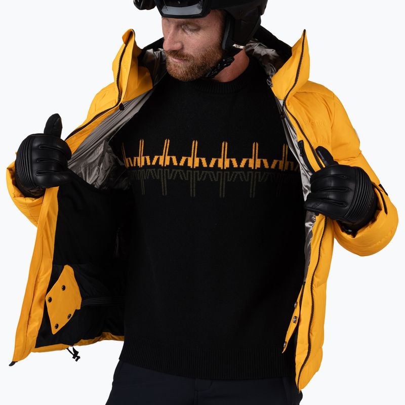 Kurtka narciarska męska Rossignol Daille Down saffron ylw 12