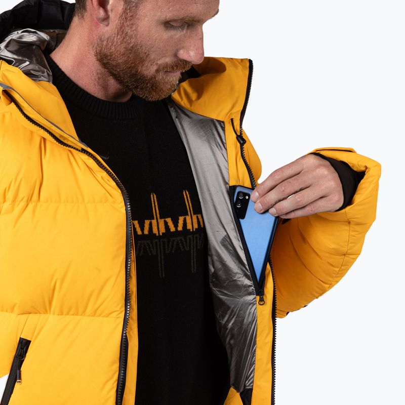 Kurtka narciarska męska Rossignol Daille Down saffron ylw 14