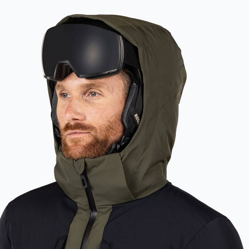 Kurtka narciarska męska Rossignol Ciastel Down Mix olive shadow 4