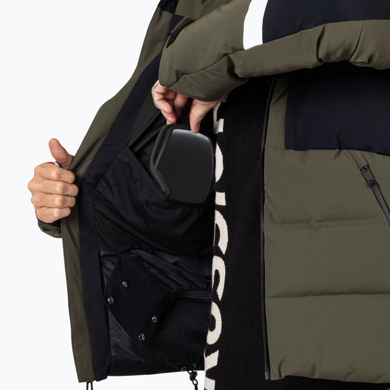 Kurtka narciarska męska Rossignol Ciastel Down Mix olive shadow 13