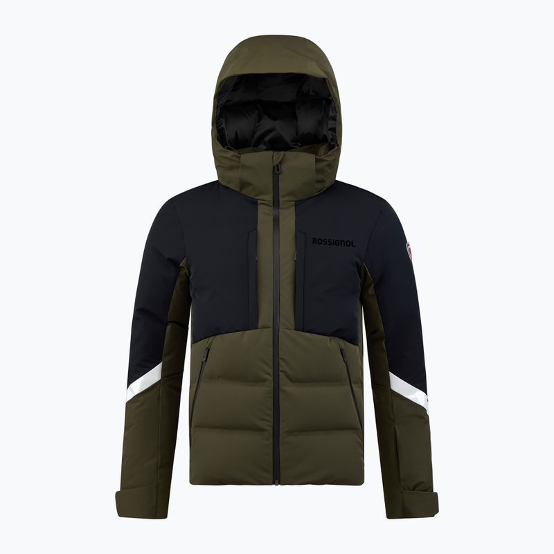 Kurtka narciarska męska Rossignol Ciastel Down Mix olive shadow 15