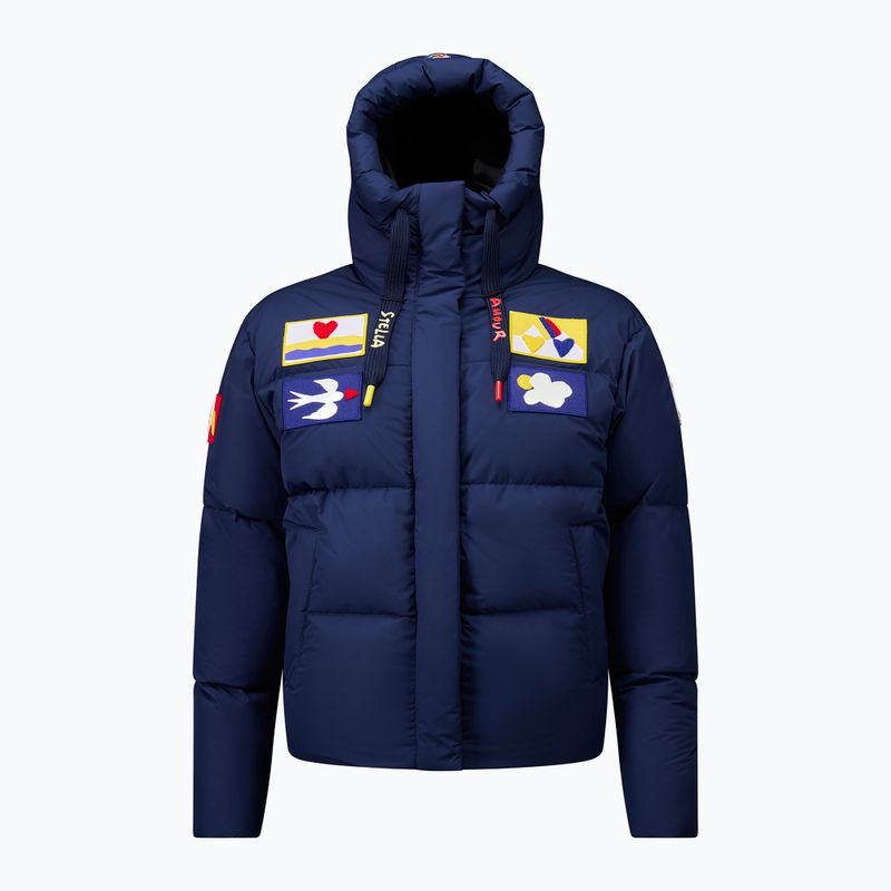 Kurtka narciarska damska Rossignol JCC Allsnow Down cosmic blue 13