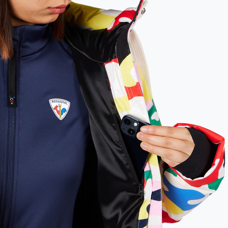 Kurtka narciarska damska Rossignol JCC Allsnow Down jcc camo print 10