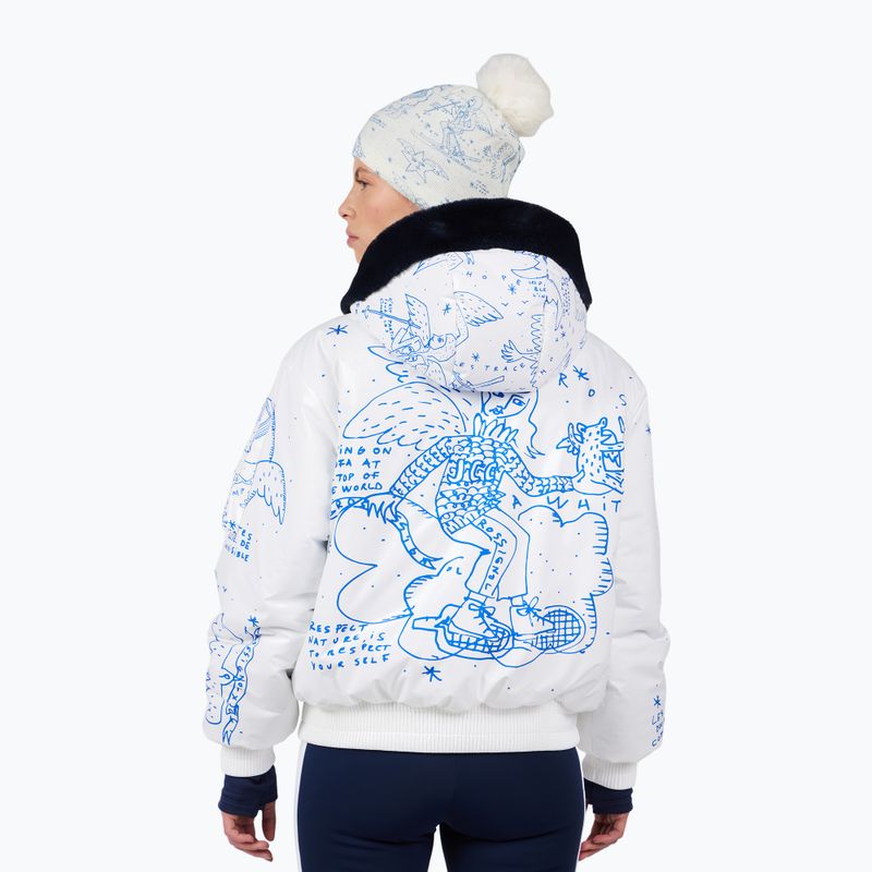 Kurtka zimowa damska Rossignol JCC yeti-rev snow angel artic print 3