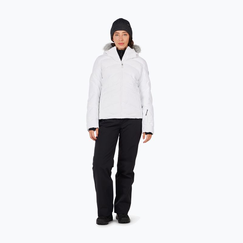 Kurtka narciarska damska Rossignol Staci Insulated white 2