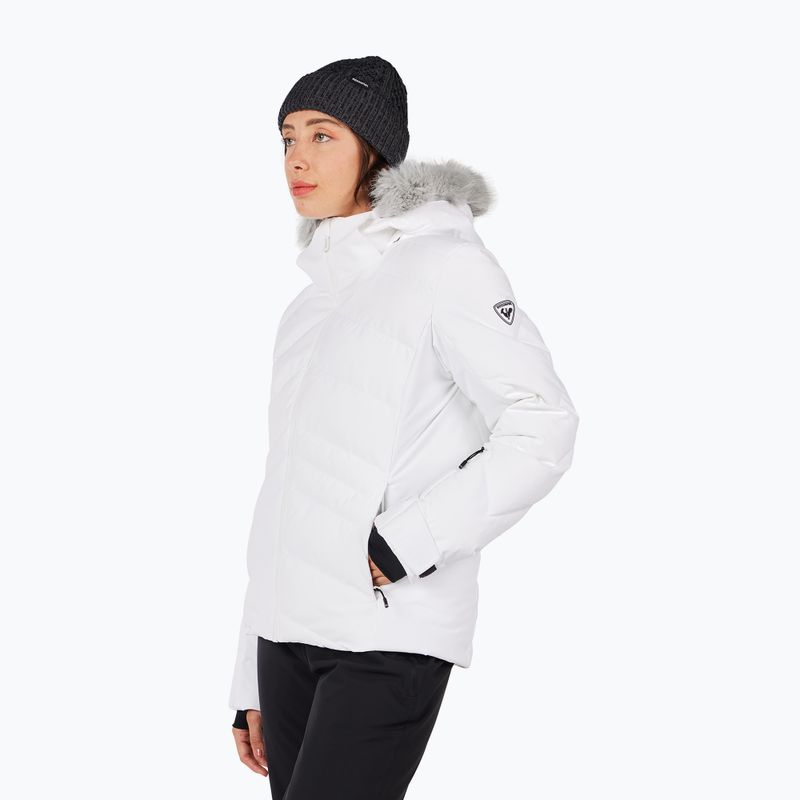 Kurtka narciarska damska Rossignol Staci Insulated white 4