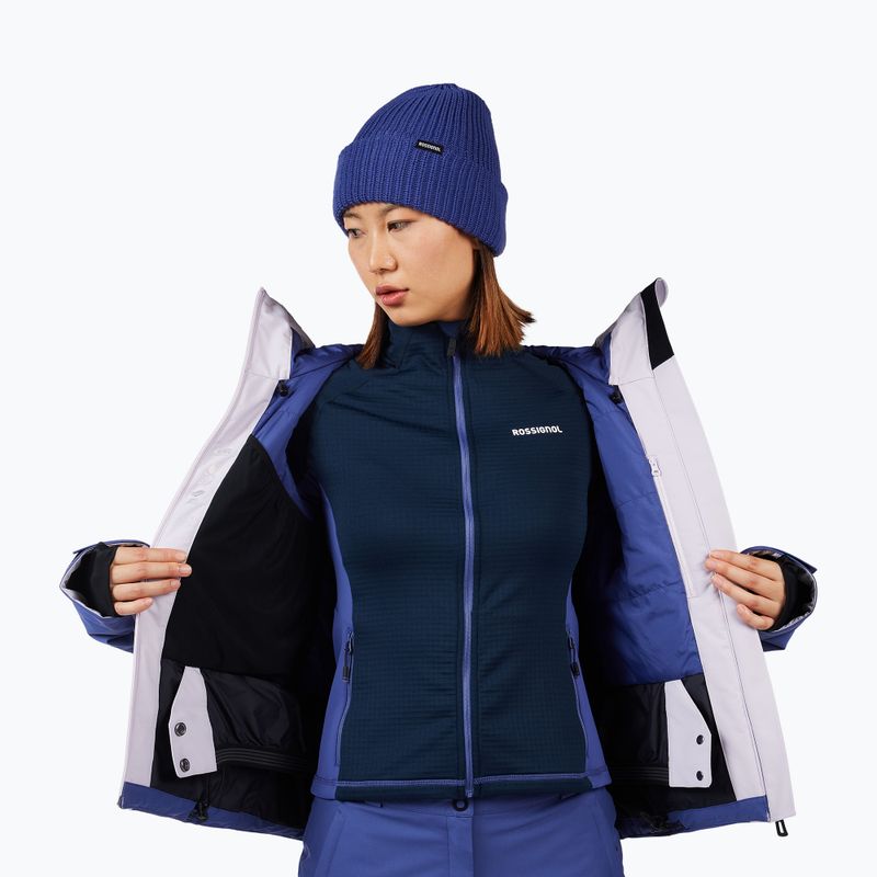 Kurtka narciarska damska Rossignol Rochrun Insulated galactic lilac 13