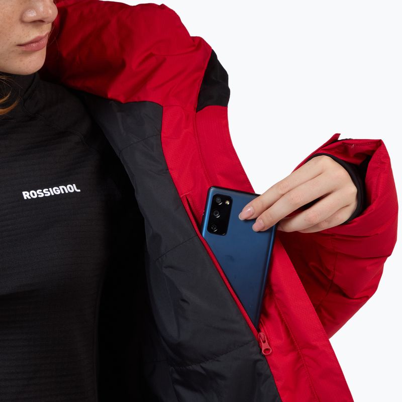 Kurtka narciarska damska Rossignol Wispile Ripstop Down ruby red 18