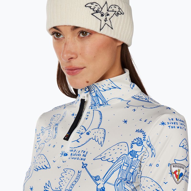 Bluza damska Rossignol JCC Booster Half Zip snow angel artic print 5