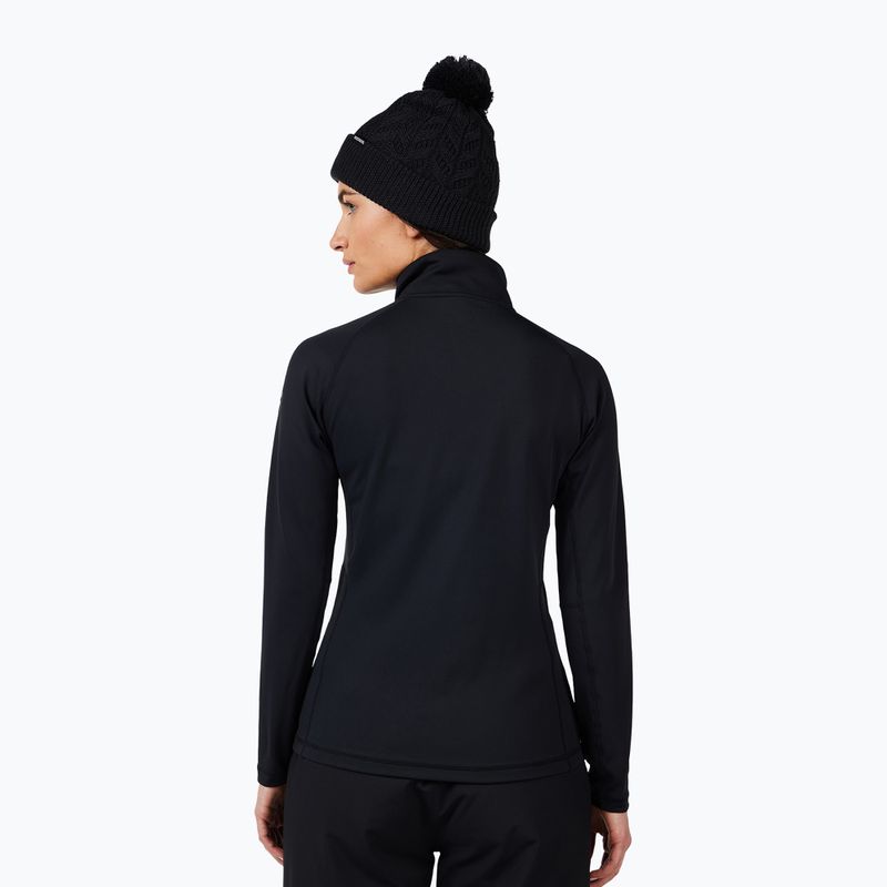 Bluza polarowa damska Rossignol Mid Layer Stretch Half Zip black 3