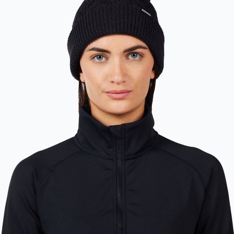 Bluza polarowa damska Rossignol Mid Layer Stretch Half Zip black 5