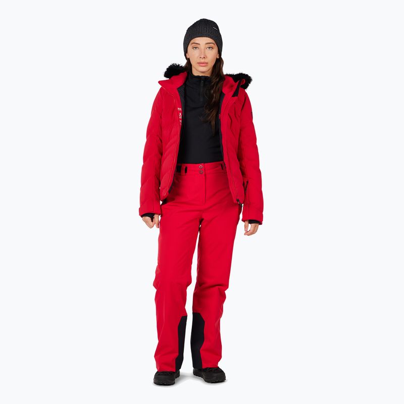 Spodnie narciarskie damskie Rossignol Strawpile Insulated ruby red 2