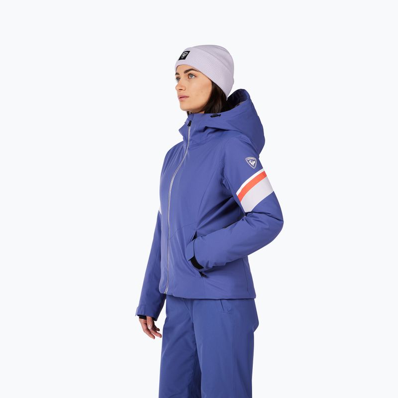 Kurtka narciarska damska Rossignol Strawpile Jkt future blue 4