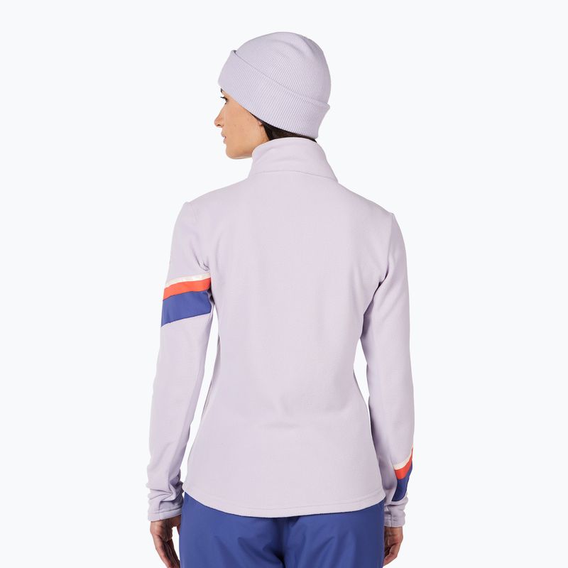 Bluza damska Rossignol Strawpile Fleece Hz galactic lilac 3