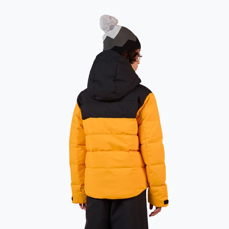 Kurtka narciarska dziecięca Rossignol Siz Quiled saffron ylw 3
