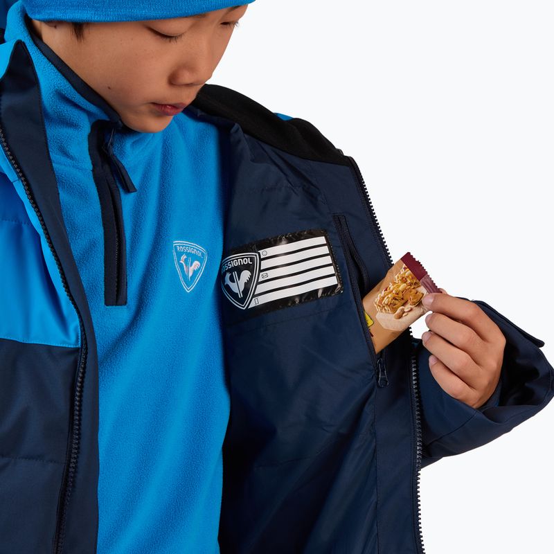 Kurtka narciarska dziecięca Rossignol Siz Quiled dark navy 12