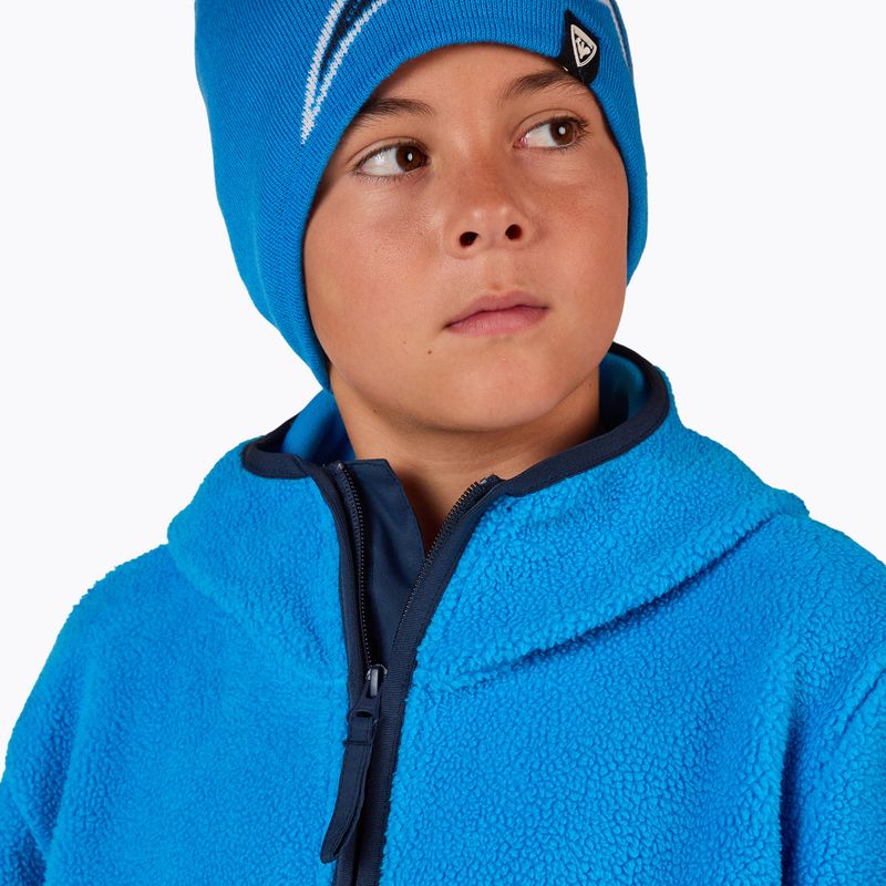 Bluza dziecięca Rossignol Alltrack Anorak Fleece blazing blue 6