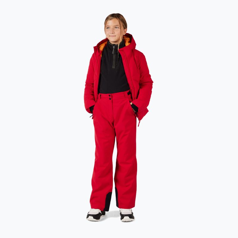 Spodnie narciarskie dziecięce Rossignol Insulated Girls ruby red 2
