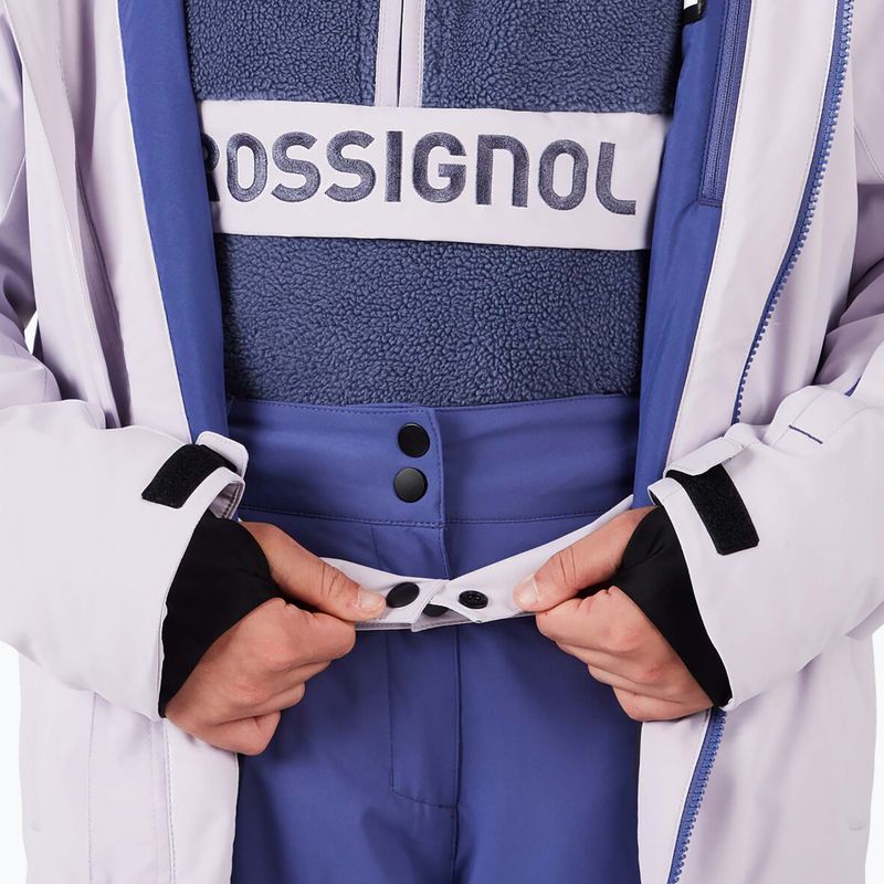 Kurtka narciarska dziecięca Rossignol Strawpile Jr galactic lilac 11