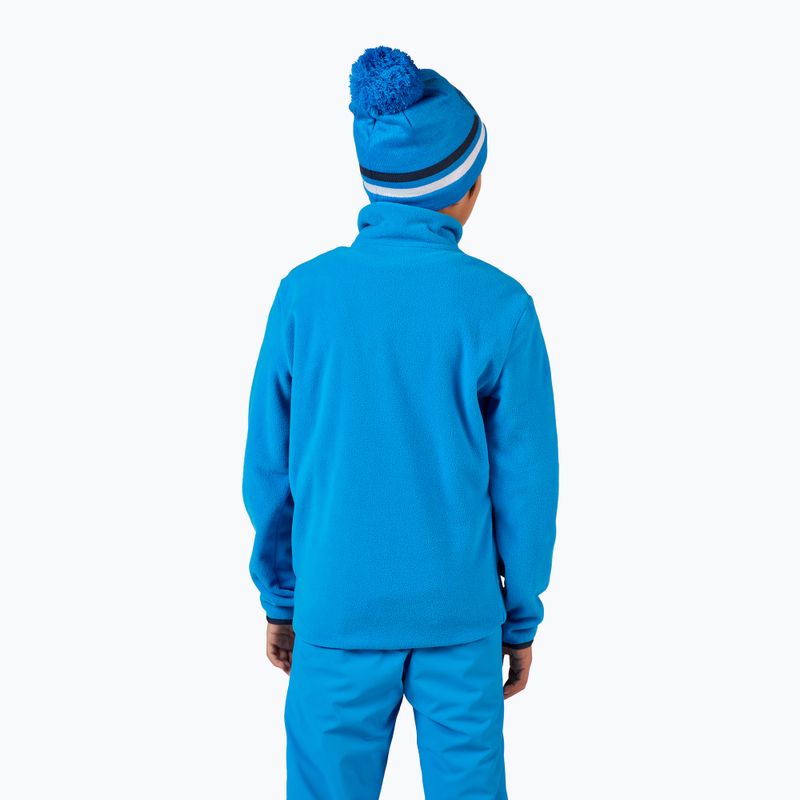 Bluza polarowa dziecięca Rossignol Jr Strawpile Fleece Fz blazing blue 4
