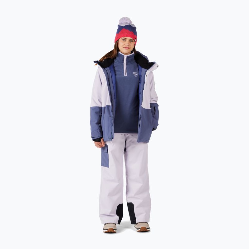 Bluza polarowa dziecięca Rossignol Jr Strawpile Fleece Fz true night blue 3
