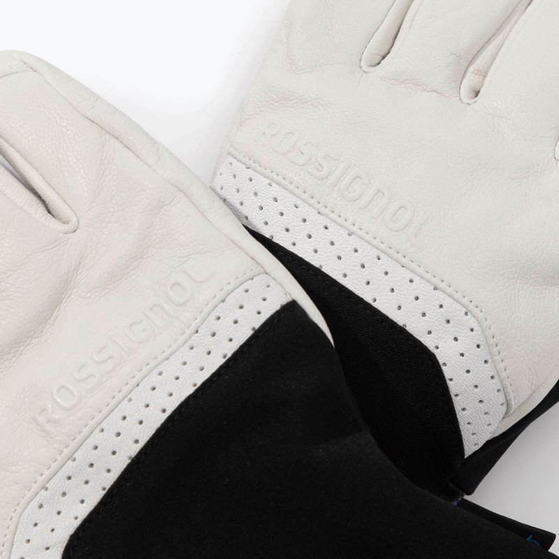 Rękawice narciarskie damskie Rossignol Elite Lth Impr iTip white 2