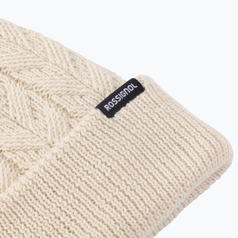 Czapka zimowa damska Rossignol Sofia nature white 2