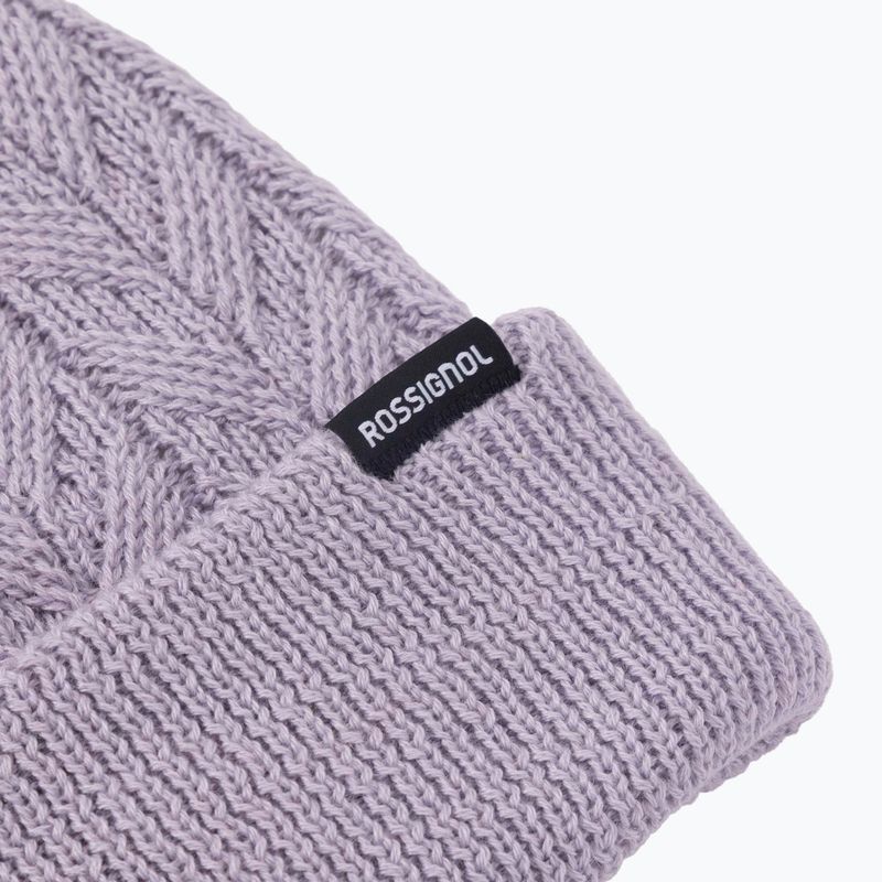 Czapka zimowa damska Rossignol Sofia galactic lilac 2
