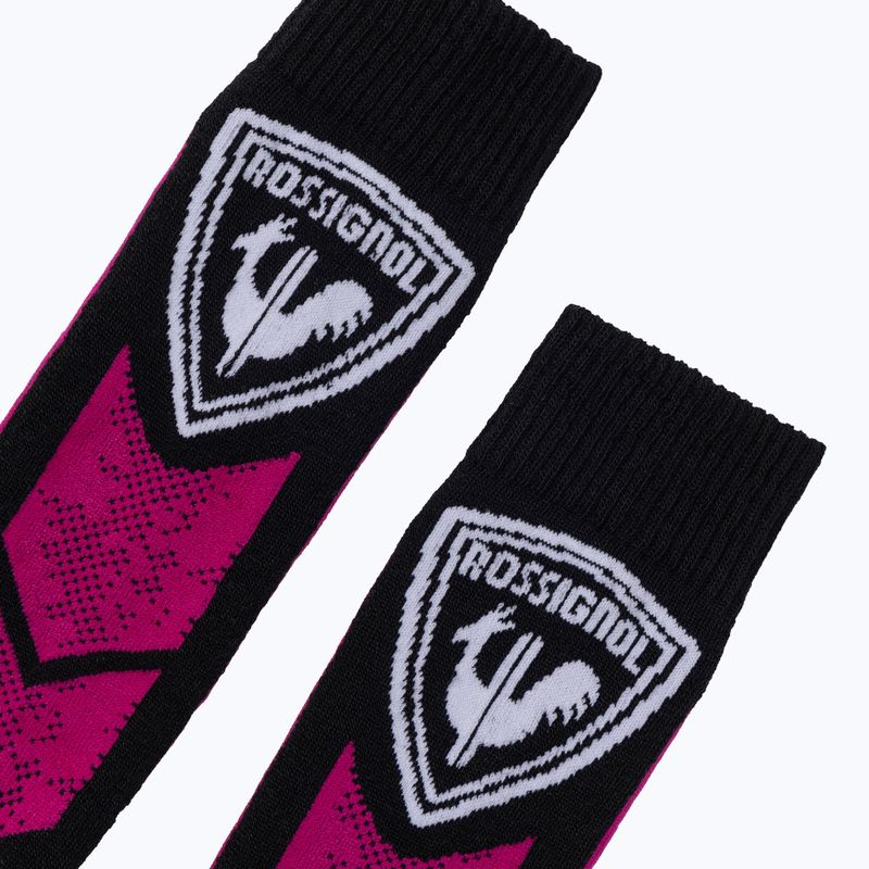 Skarpety narciarskie dziecięce Rossignol Jr Thermotech orchid pink 2