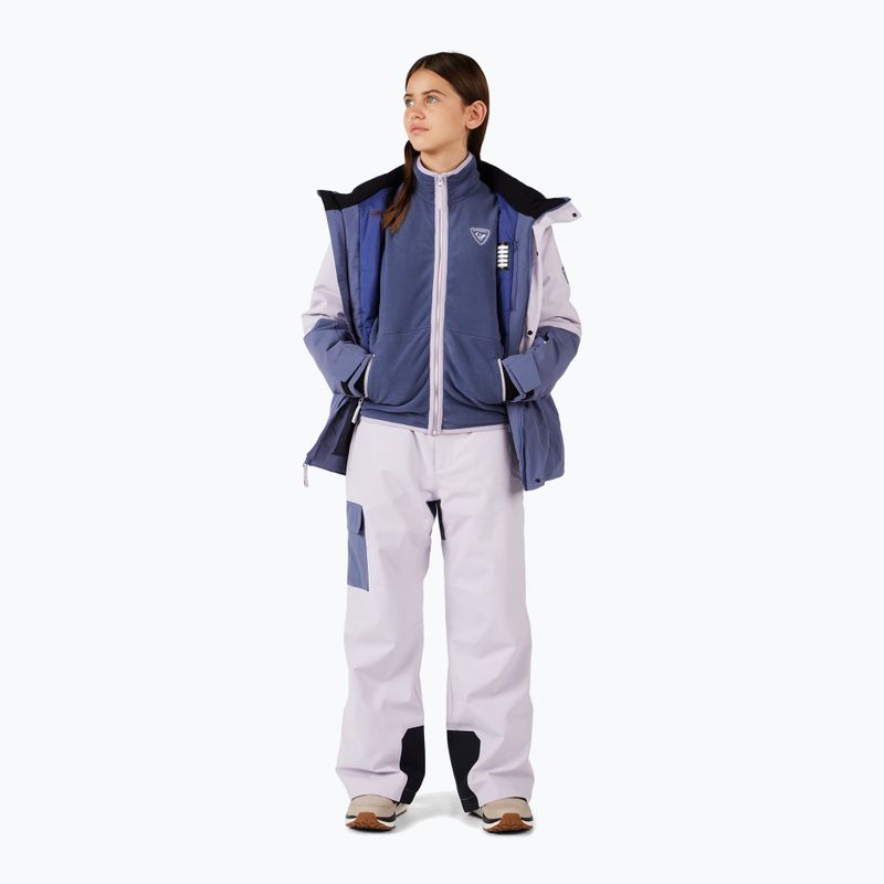 Bluza polarowa dziecięca Rossignol Jr Strawpile Fleece Fz RLNYL03_A02 true night blue 3