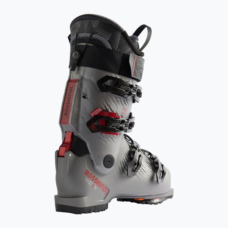 Buty narciarskie męskie Rossignol Vizion 4B 100 PRO MV GW silver grey 2