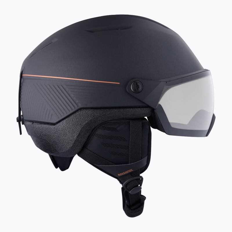 Kask narciarski Rossignol Fit Visor Impacts Photo black 2