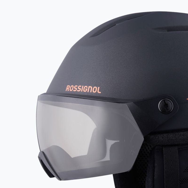 Kask narciarski Rossignol Fit Visor Impacts Photo black 6