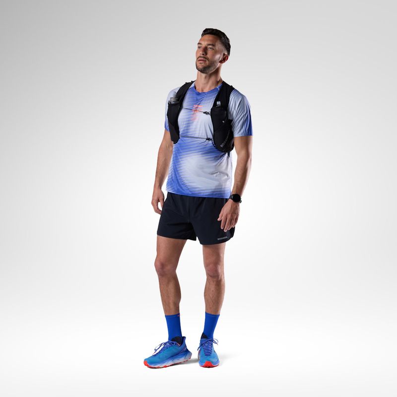 Koszulka do biegania męska Rossignol Sapa Ultra Tee dazzle blue line fogg 2